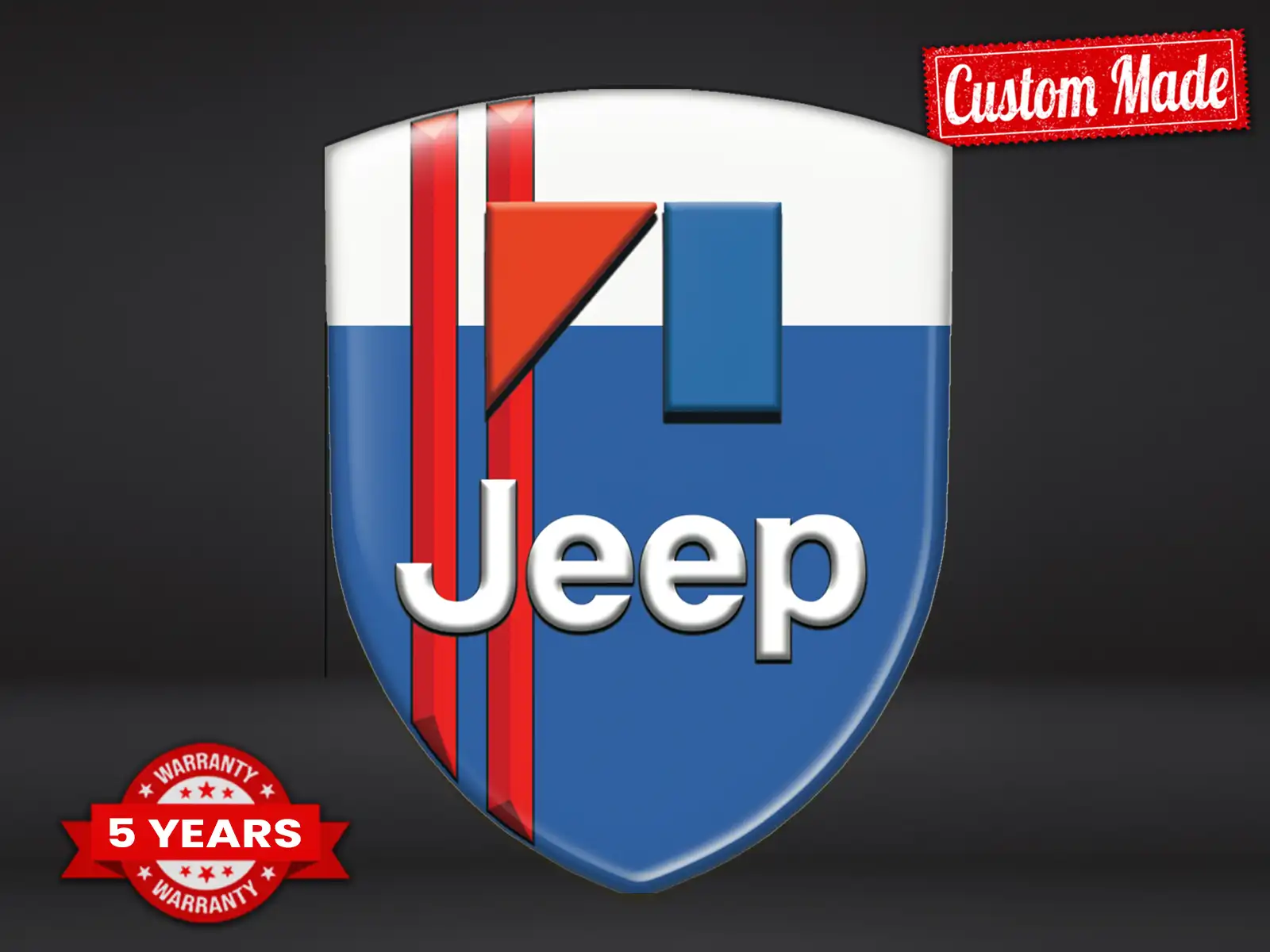 Jeep Personalised Car Stickers Durable Limited Universal